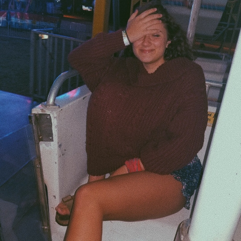 Comfy red sweater